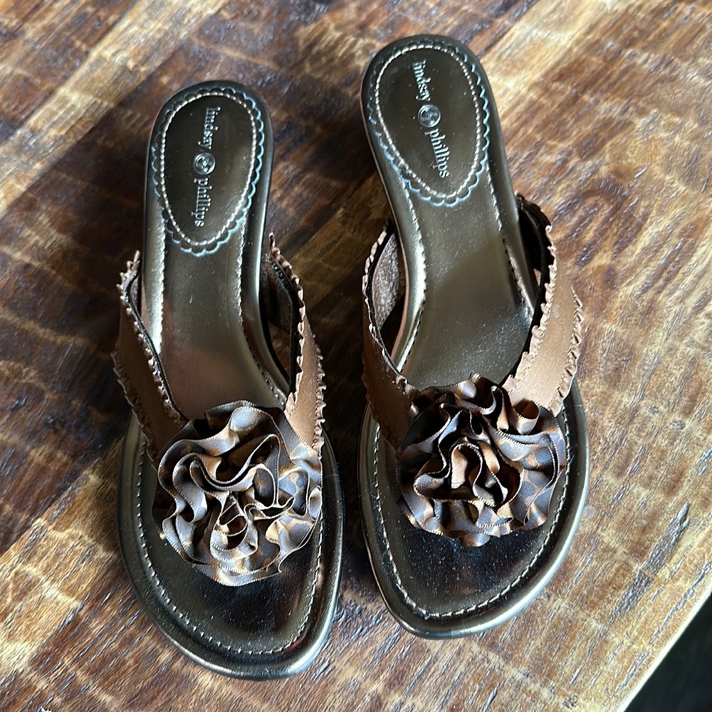 Lindsay Phillips bronze sz 9 NIB
